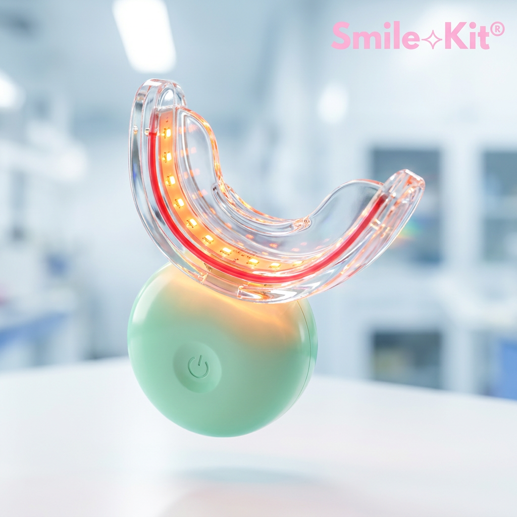 Oral Red Light Therapy Device – 660nm Red + 850nm 32LED Near-Infrared Dual-Wavelength Oral Care