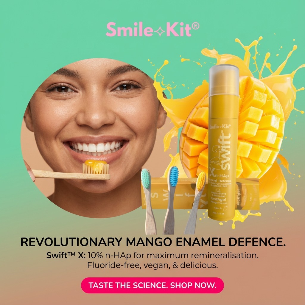 Swift™ X 10% Nano-Hydroxyapatite Fluoride Free Toothgel Mango Flavour