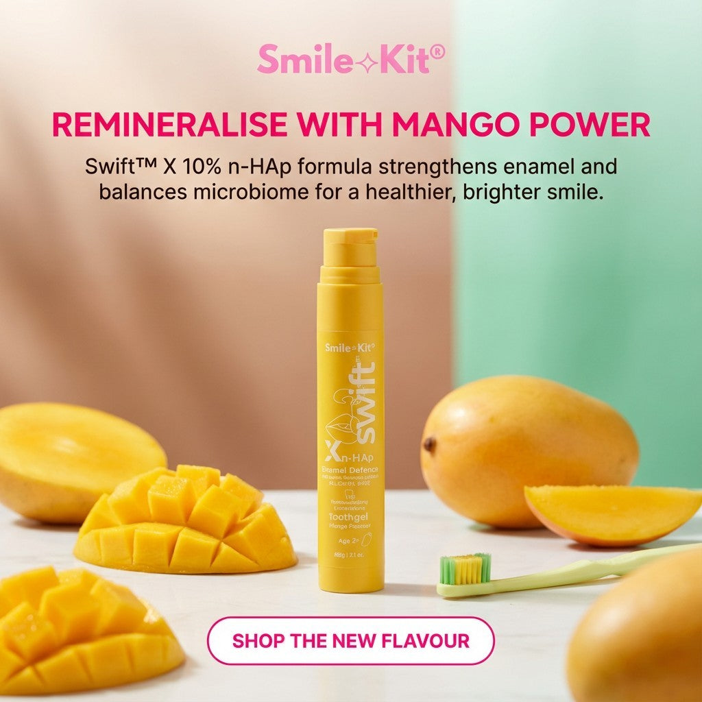 Swift™ X 10% Nano-Hydroxyapatite Fluoride Free Toothgel Mango Flavour