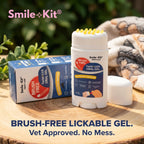 Smile Kit Twist+Lick Brush Free Oral Gel for Dogs