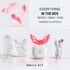 Oral Red Light device with case and cable